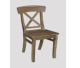 BRETAGNE X BACK DINING CHAIR 48 NATURAL 